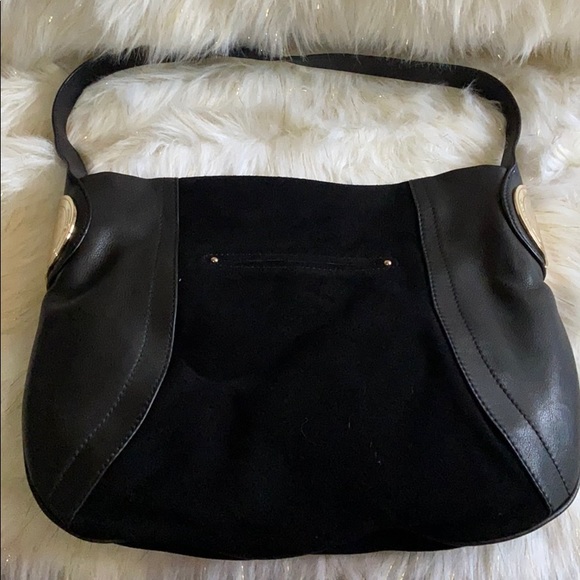 B Makowsky leather and suede purse - Picture 2 of 7